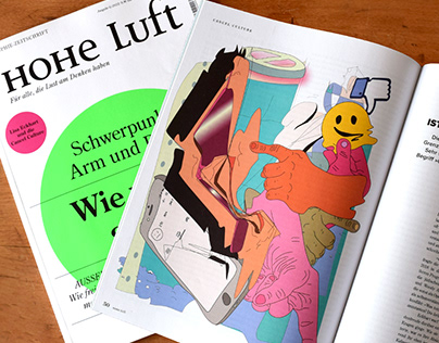 Illustration for Hohe Luft Magazine