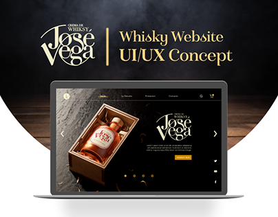 Whisky Web UI/UX Concept