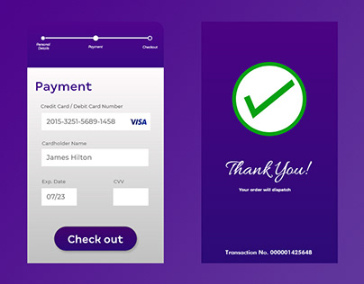 Payment Page UI