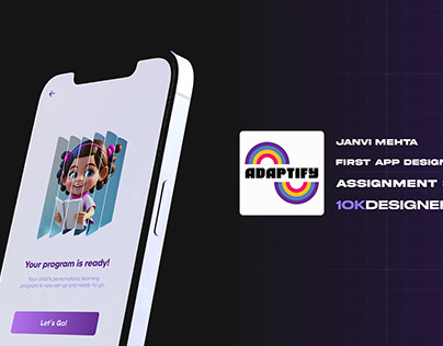 Kids App UI UX design | App design cover