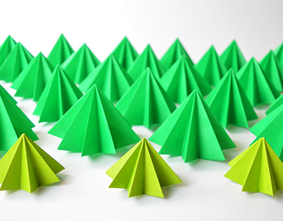Origami Forest