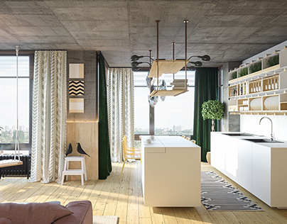 Ommm apartment by SVOYA studio