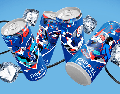 Pepsi Music 2019 Packaging & Illustrate