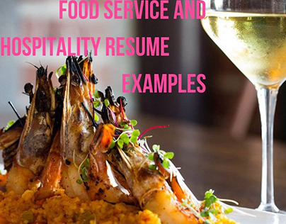 Food Service and Hospitality Resume Examples