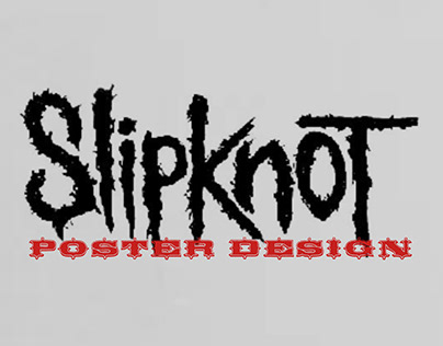 Slipknot Poster Design 2024