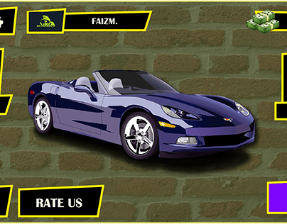 Project thumbnail - Car Game Ui