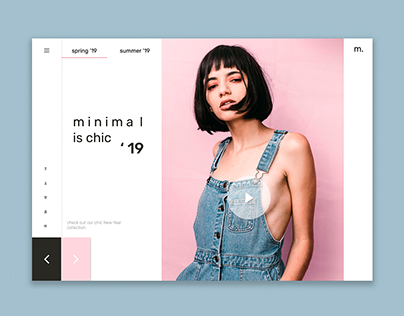 Minimal is chic online store