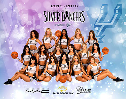 San Antonio Spurs Silver Dancer Autograph Card