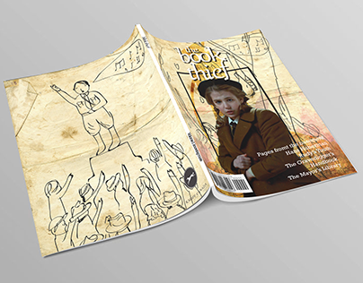 Book Thief Magazine Design