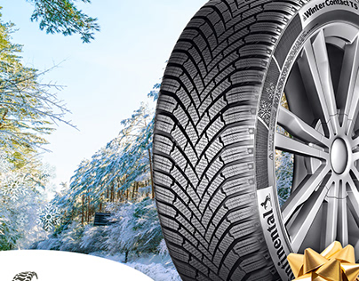 Tire and wheel Facebook winter ad campaign