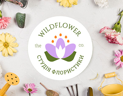 Logo and corporate identity for a floristry studio