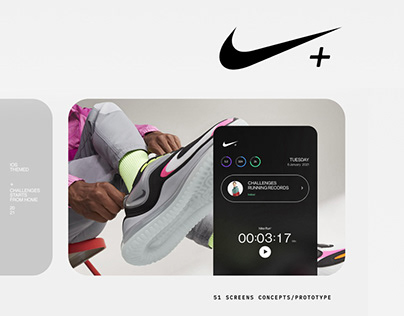 Nike Run+ | App Redesign | Concept