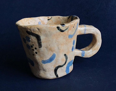 Hand made ceramic mug