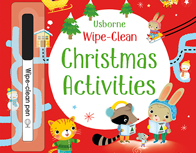 Usborne Wipe-clean Christmas Activities