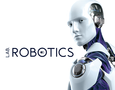 Robotics Lab. website design (Swiss design)