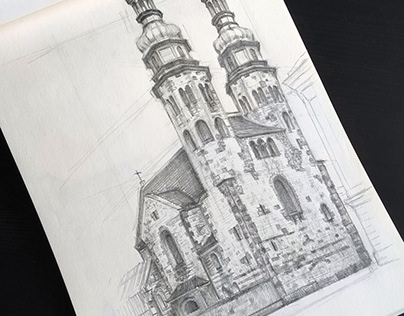 Szkice kościołów/Sketches of churches