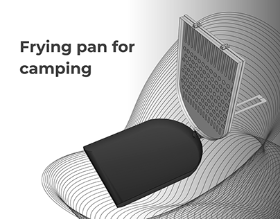 Frying pan for camping