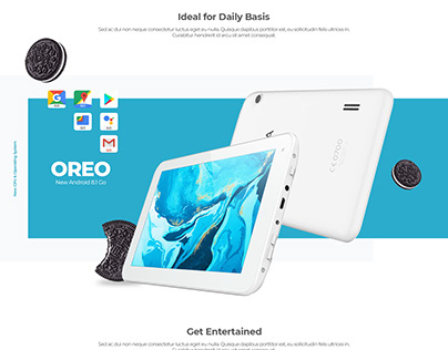 Alfa 7RC Tablet PC Landing Page
