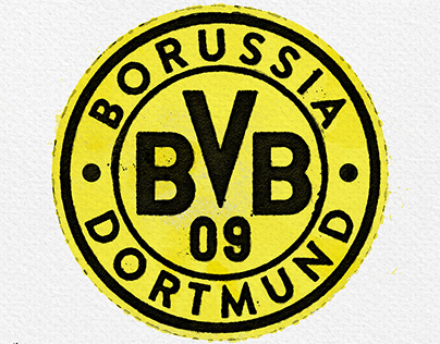 Retrofuturistic Reimagined badge for Borussia Dortmund