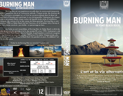 Boitier de DVD burningman