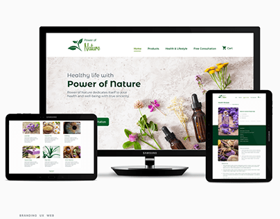 Shopify Website: Redesign & Rebrand for Naturopathy