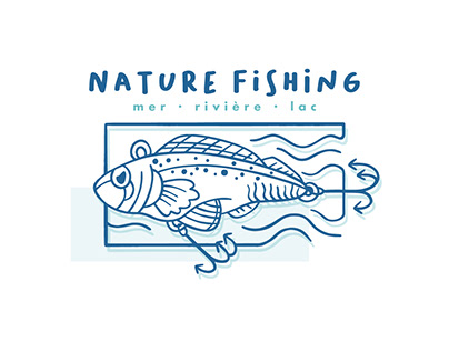 NATURE FISHING / Propositions logotypes