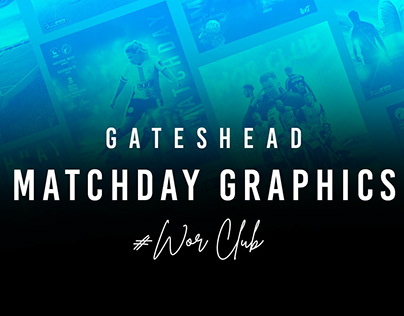Gateshead FC Matchday Graphics