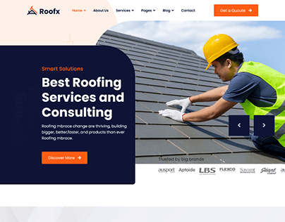 Roofx - Roofing Services Joomla 4 Template