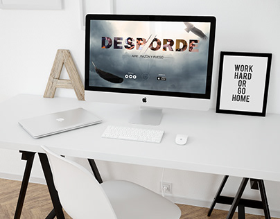 DESBORDE MUSICA (Landing Page + Graphic Design)