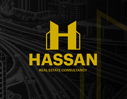 Personal logo of a real estate consultant named Hassan