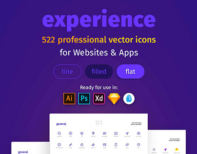 Experience Icon Set.