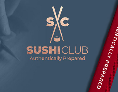 The Sushi Club Restaurant Brand Design Project