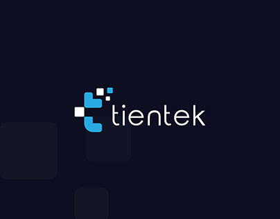 Tientek logo and stationary designs