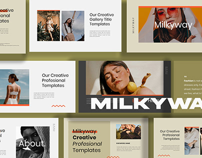 Milkyway - Branding Presentation Template