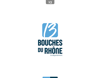 Refonte du logo des Bouches du Rhône (faux logo)