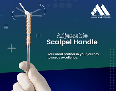 Adjustable scalpel handle