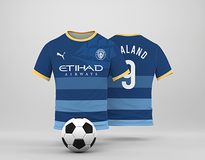Redesign des maillots Manchester City