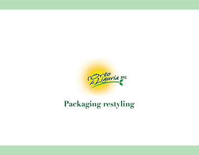 Progettazione Packaging Orto di Liguria