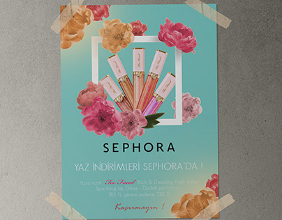Sephora reklam afişi