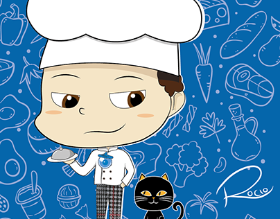 Caricatura Chef-Personalizado