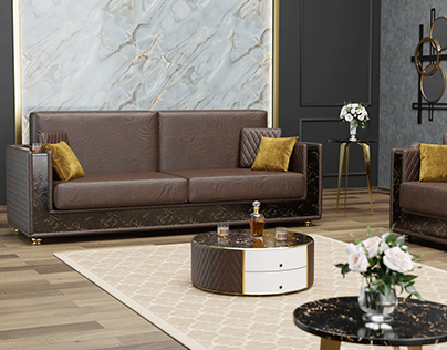 Luxury Living room - Interior Arch-viz