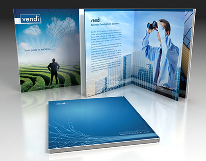 Vendi Stationary & company profile broshure design