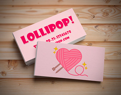 Lollipop Knitting Logo