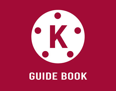 Kinemaster guide app UI design
