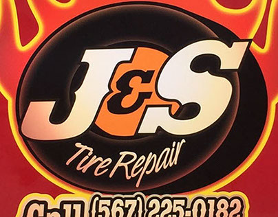 J&S Tire graphics