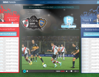 Copa BBVA- Campaña Integrated + Twitterclásico