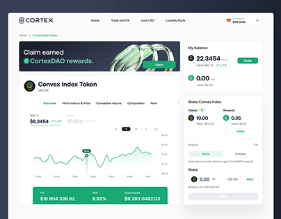 Cortex: Convex Index Token