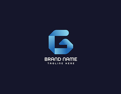 g modern letter logo