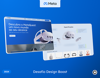 Meta Quest 3 - Desafio Design Boost
