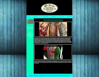 Mint Condition Tattoo Remake Website